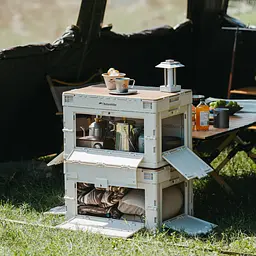 Складаний контейнер Naturehike CNK2450XB020 (23л) Бежево-сірий - мініатюра 9