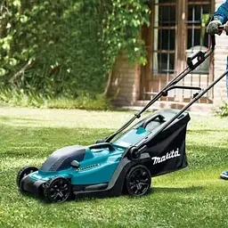 Makita Газонокосарка акумуляторна DLM330Z, 18В, 33 см, 450 м2, 30 л, 20 - 75 мм (8 позицій), 13.2 кг SOLO - мініатюра 2