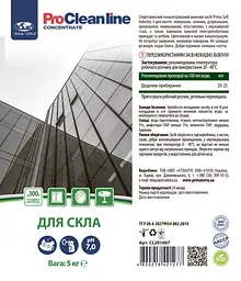 Концентрований мийний засіб для скла і дзеркал (5 кг) CL201007 - мініатюра 2