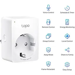 Розумна розетка Tapo P110 1-pack [157861] - мініатюра 2