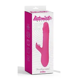 Вібратор-кролик Intimate Melody Thrusting Rabbit, 25.3 см (рожевий) - мініатюра 3
