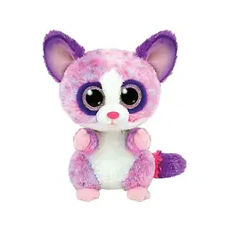 Дитяча іграшка м'яконабивна TY Beanie Boos 36395 Рожевий лемур BECCA 15 см