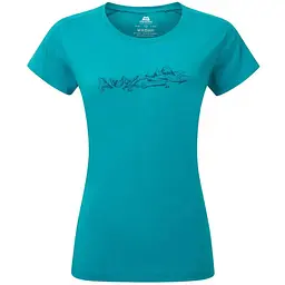 Футболка Mountain Equipment Headpoint Skyline Wmns Tee L Turquoise (1053-ME-007331.1839.14)