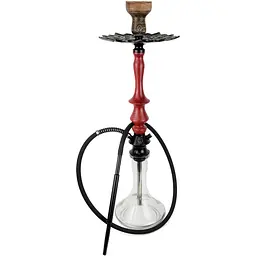 Кальян KARMA HOOKAH 3.2 Red (Craft Clear) - мініатюра 2