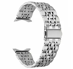 Металевий ремінець Primolux Steel Link для годинника Samsung Galaxy Watch 4 44 мм SM-R870 Silver - мініатюра 3