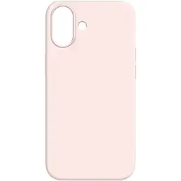 Чохол MAKE Apple iPhone 16 Plus Silicone Chalk Pink