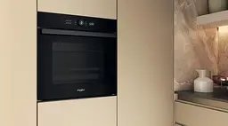 Whirlpool Духовий шафа електричний, 73л, A+, дисплей, конвекція, телескопічні напрямні, чорний - мініатюра 2