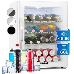 Холодильник для напоїв Klarstein Beersafe XL Quartz 60 л (10034929) - мініатюра 2