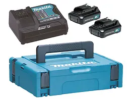 Набір акумуляторів BL1016 та зарядний пристрій для продукції Makita CXT (197652-7) - мініатюра 2
