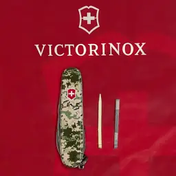 Ніж Victorinox Spartan Army 91 мм Піксель + Лого (1.3603.3_W3941p) - мініатюра 6