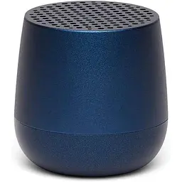 Портативний міні-динамік Lexon MINO+ Bluetooth з HD-звуком, що перезаряджається і з можливістю сполучення - темно-синій