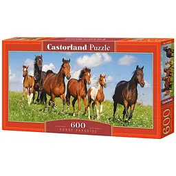 Пазл Castorland puzzle Коні, 600 ел. (панорама) (B-060351)