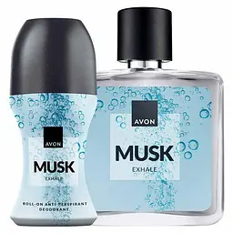 Набір Avon Musk Exhale для нього (edp/75ml+deo/50ml) (158511381) - мініатюра 1