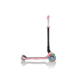 Самокат Globber Go up foldable plus lights, пастельно-рожевий (743-210) - мініатюра 3