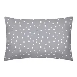 Комплект постільної білизни Cosas євро з простирадлом на резинці GREY STARS 200 x 220 см (StarGW_El-Rose_200) - мініатюра 3