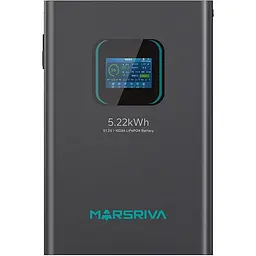 Акумуляторна батарея для ДБЖ Marsriva LiFePO4 51.2 V / 100 А*ч (MR-LFP48-100-WMD) - мініатюра 2
