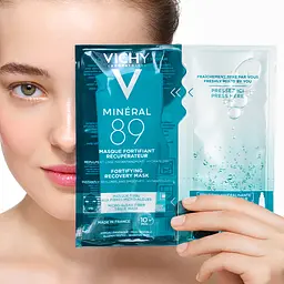 Зміцнююча тканинна маска Vichy Mineral 89 для зволоження та відновлення шкіри обличчя 29 мл - мініатюра 8