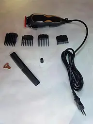 Машинка для стрижки волосся XPRO NK-1788 професійна з насадками чорна (lp-30470_456) - мініатюра 4