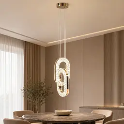 Світлодіодна підвісна люстра Artlight 7709/2A-GD, 43 Вт, золото - мініатюра 2