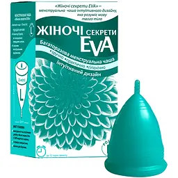 Менструальна чаша Жіночі секрети EVA розмір L 1 шт. - мініатюра 2