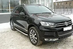 Дефлектор капоту мухобійка Volkswagen Touareg 2010-