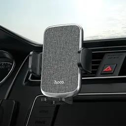 Автотримач для телефону затискач під вагою HOCO CA94 Чорний - мініатюра 4