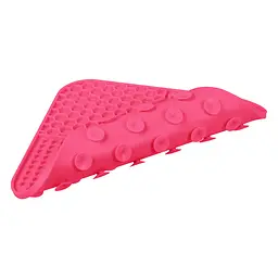 Килимок для злизування Waudog Silicone 190х190х10 мм рожевий - мініатюра 4