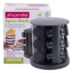 Набір для спецій Kamille KM-7038, 12 шт - мініатюра 6