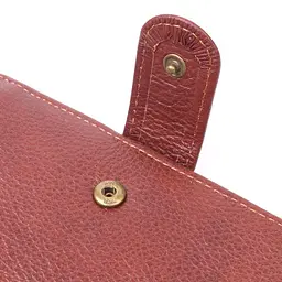 Вертикальний чоловічий портмоне з натуральної шкіри 21399 Vintage коричневий - мініатюра 7