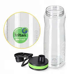 Пляшка для води 4FIZJO спортивна 850 мл Green (P-5905973403801) - мініатюра 9