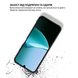 Чохол до мобільного телефона BeCover Silicone Poco C85 4G Black (714675) - мініатюра 3