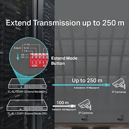 Комутатор TP-Link TL-SL1226P [171606] - мініатюра 4