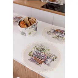 Кошик гобеленовий Прованс Provence 16х14х15 см (39308) - мініатюра 2