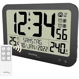 Годинник настінний Technoline WS8026 Black (WS8026)