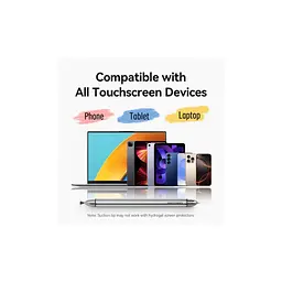 Стилус VENTION 2-in-1 Stylus Pen Gray Aluminum Alloy Type (KQMH0)