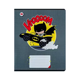 Зошит Kite DC Comics 12 аркушів, лінія (DC24-234) - мініатюра 4