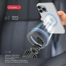 Тримач телефону Intaleo CM06GG 20xN52 for MagSafe - мініатюра 5