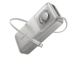 Зовнішній акумулятор (павербанк) BASEUS Free2Pull 20000mAh Lunar Gray (P10073700843-00)