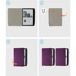 Чохол-книжка BeCover Ultra Slim для Pocketbook 700 Era Purple [710065] [123217] - мініатюра 3