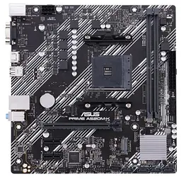 Материнська плата AM4 (A520) Asus PRIME A520M-K, A520, 2xDDR4, Int.Video(CPU), 4xSATA3, 1xM.2, 1xPCI-E 16x 3.0, 2xPCI-E 1x 3.0, ALC887 6xUSB3.2/6xUSB2.0, VGA/HDMI, MicroATX - мініатюра 2