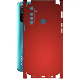 Защитная пленка StatusSKIN для Realme 5 Корпус Винил красный, матовый