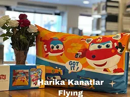 Підлітковий комплект Disney Super Wings Flying Ранфорс / простирадло на резинці Tac pbe0051155 - мініатюра 2