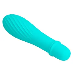 Вібратор Pretty Love Solomon Vibrator Blue - мініатюра 6