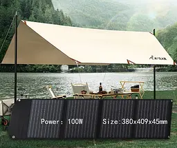 Портативний зарядний пристрій Suaoki сонячна панель LNTNE 100w - мініатюра 7