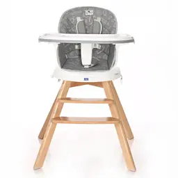 Стілець для годування Bertoni/Lorelli NAPOLI grey candy (23730) - мініатюра 2