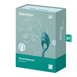 Віброкільце Satisfyer Swordsman 14.2 см зелений - мініатюра 8
