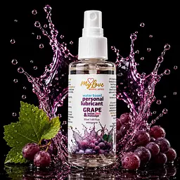 Лубрикант Boys Of Toys MyLove Aroma Series IntimMassage Grape 2в1 та масажний гель, 50 мл - мініатюра 2