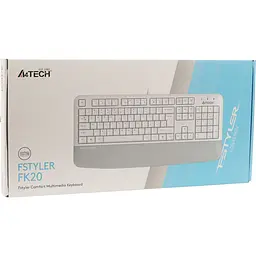 Клавиатура A4Tech FK20 USB White [159791] - мініатюра 4