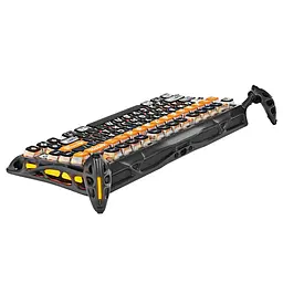 Клавіатура GravaStar Mercury K1 Pro 80keys Kailh Speedy Mint BT/WL/USB RGB CyberFlare (GSK1PRO_BO_BLK) - мініатюра 5
