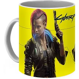 Кухоль GeekLand Cyberpunk 2077 Кіберпанк 2077 Персонажі CY 02.576 330 мл білий - мініатюра 3